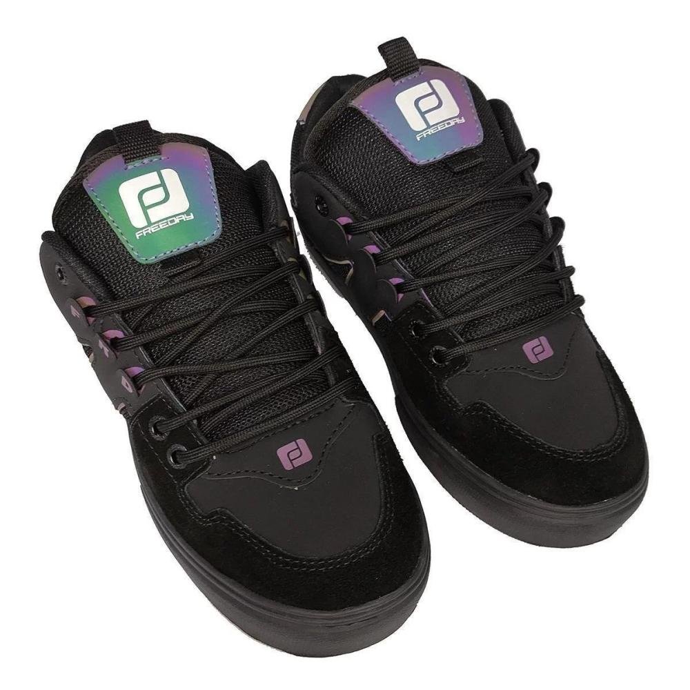 Tenis Freeday Nostal Fr17012 Preto 4