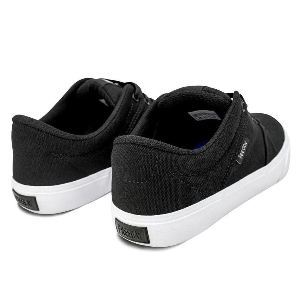 Tenis Freeday Flip Eco Lona Preto 4