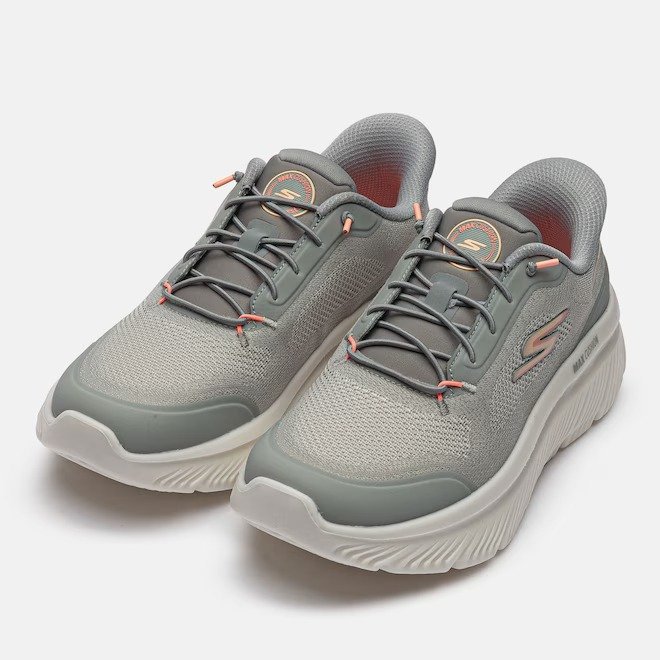 Tenis Skechers Go Walk Max Cushioning Burst Cinza 3
