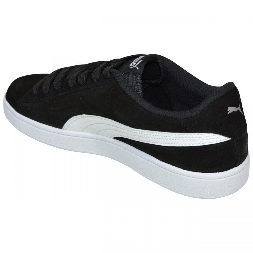Tenis Puma Smash V2 BDP Preto/Cinza 2