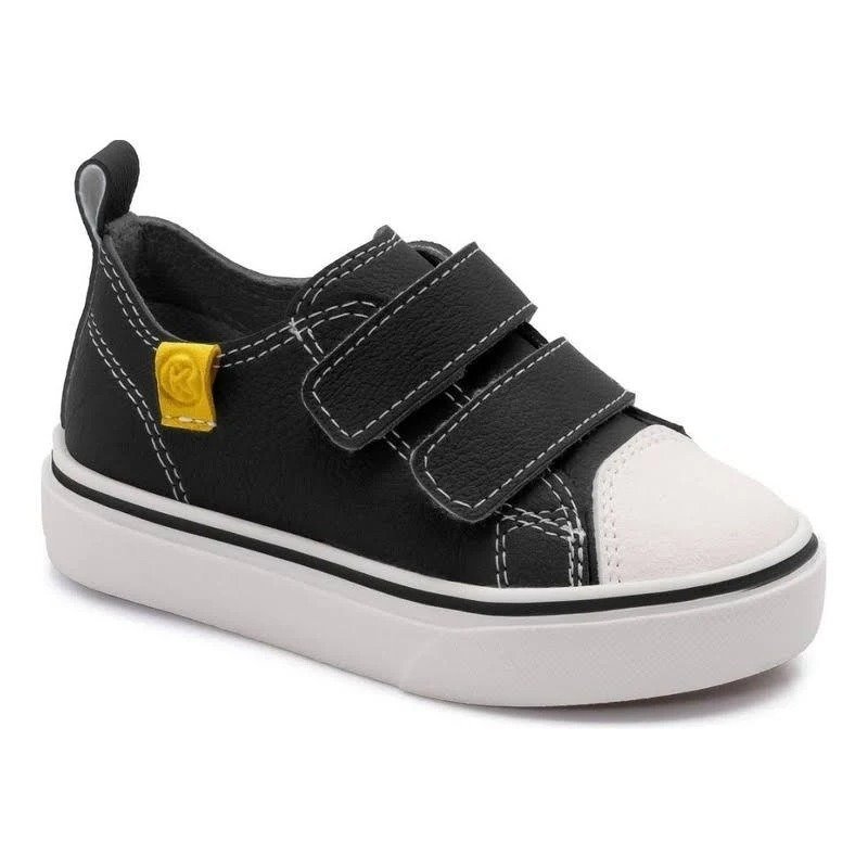 Tenis Klin Freestyle Infantil Preto/Amarelo 1