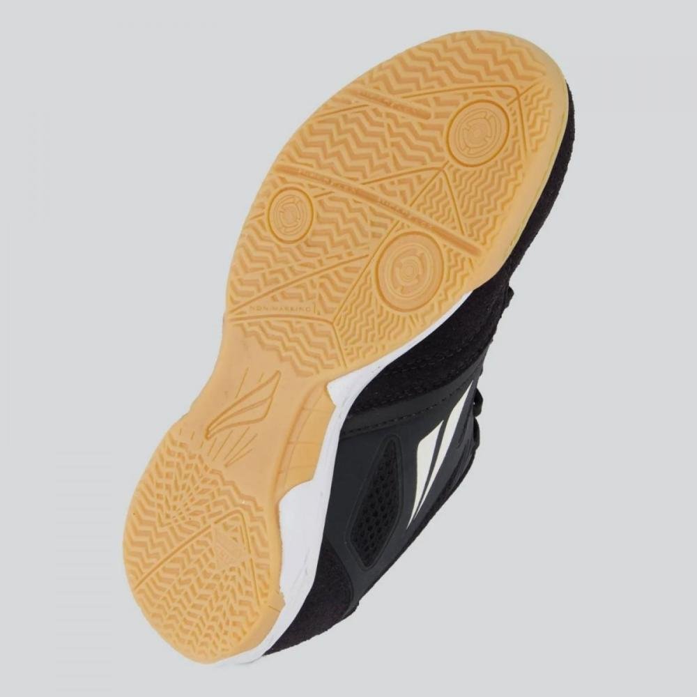 Chuteira Futsal Penalty Max 400 Y-1 Preto/Cinza 2
