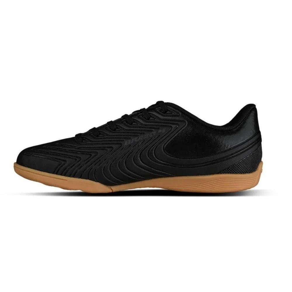 Chuteira Futsal Penalty Bravo Y-4 Preto/Cinza 2