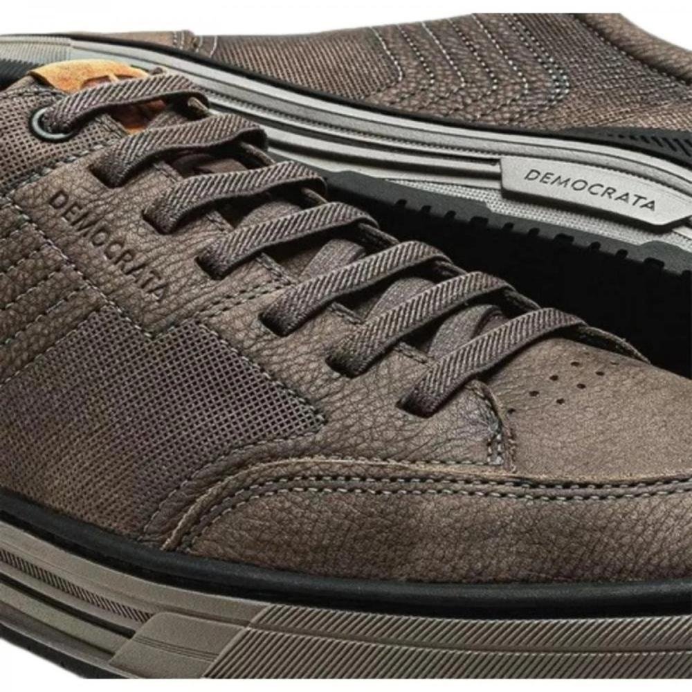 Sapatenis Democrata 640101-003 Cinza 3