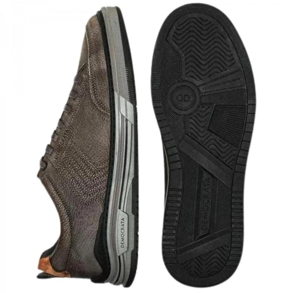 Sapatenis Democrata 640101-003 Cinza 4