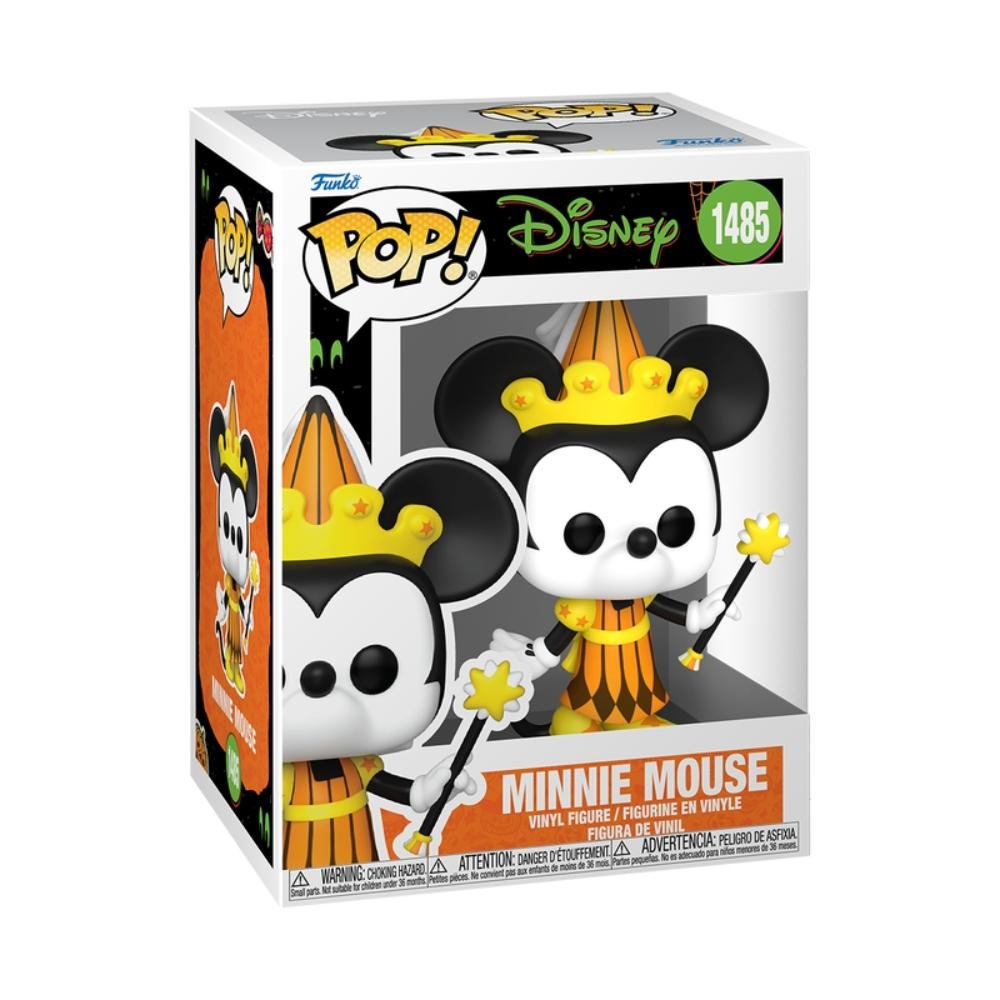 Boneco Funko Pop! Disney Halloween - Minnie Bruxa ÚNICO 2