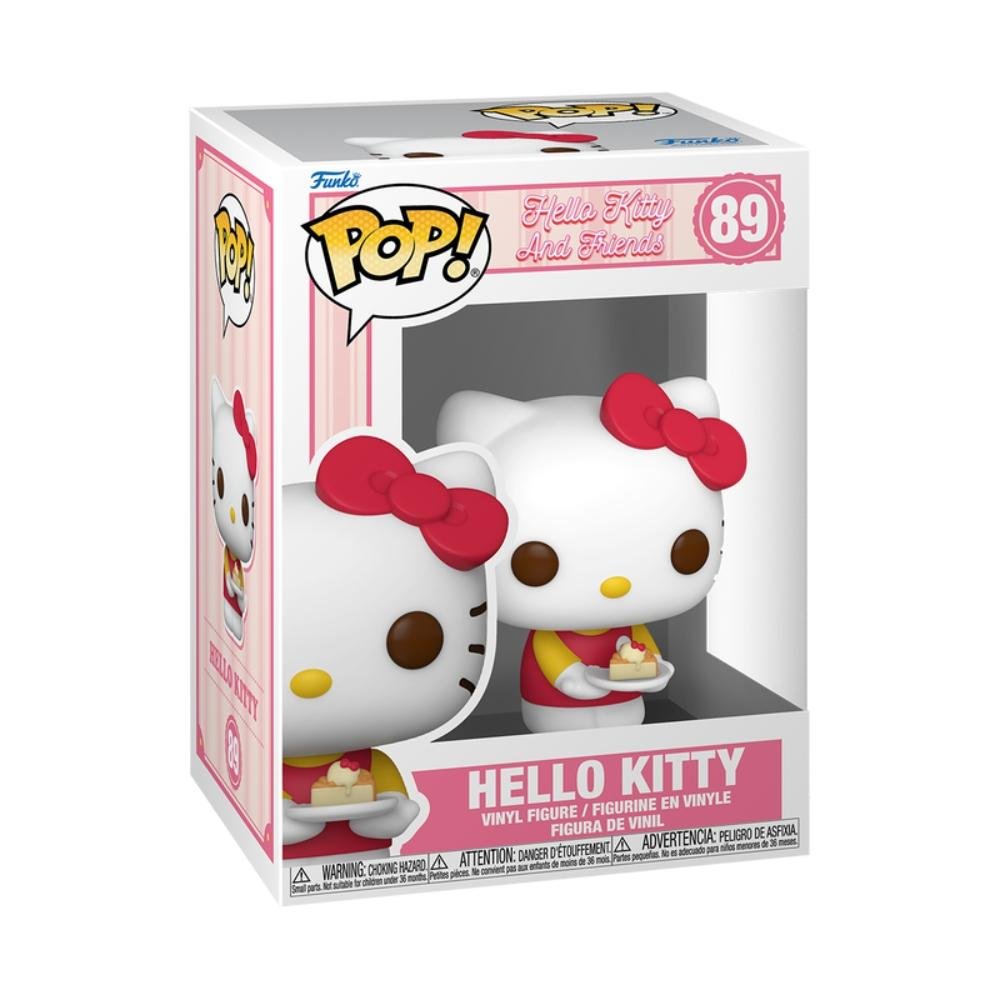 Boneco Funko Pop! Sanrio Hello Kitty - Hello Kitty com Bolo ÚNICO 2