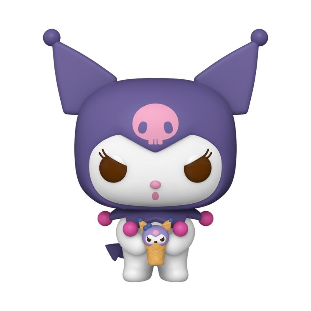Boneco Funko Pop! Sanrio Hello Kitty - Kuromi com Sorvete ÚNICO 3