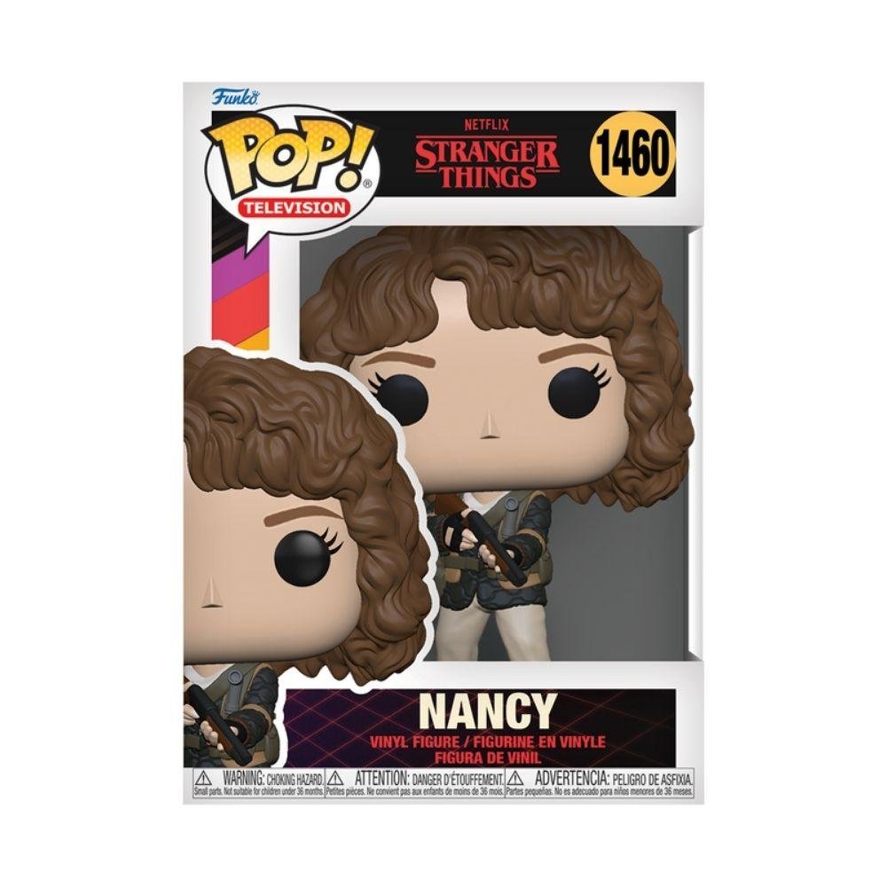 Boneco Funko Pop! Stranger Things - Hunter Nancy com Arma ÚNICO 2
