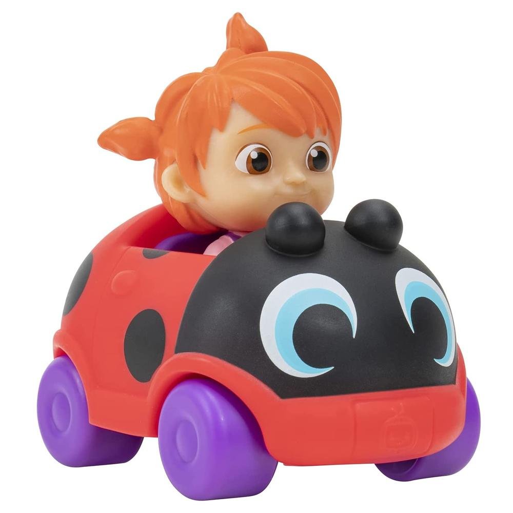 Mini Veículos Cocomelon Yoyo Ladybug ÚNICO 1
