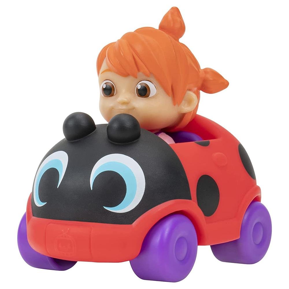 Mini Veículos Cocomelon Yoyo Ladybug ÚNICO 2