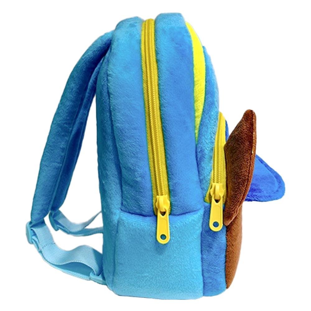 Mochila Infantil de Pelúcia Patrulha Canina Chase Azul 2