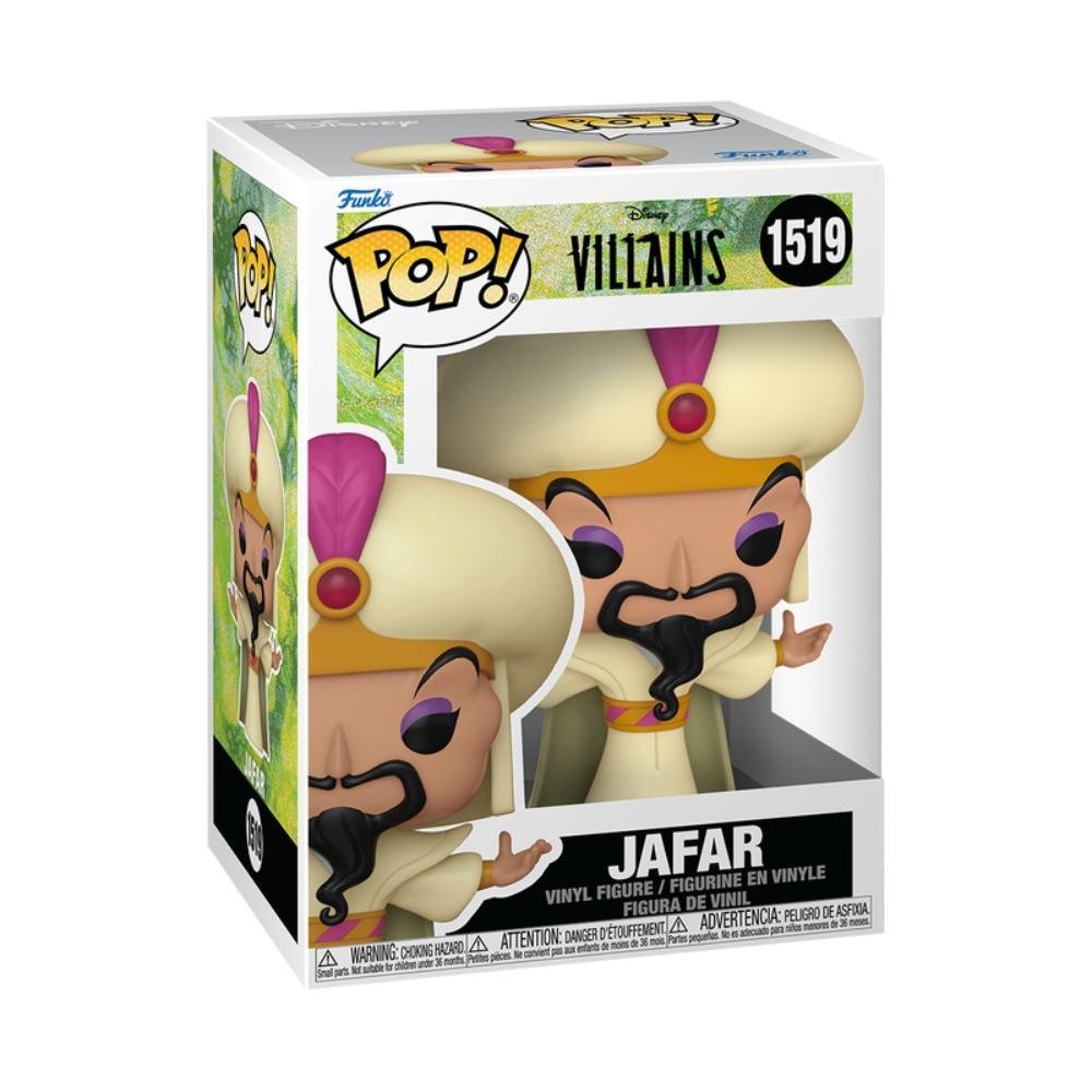 Boneco Funko Pop! Disney Vilões - Sultão Jafar ÚNICO 2