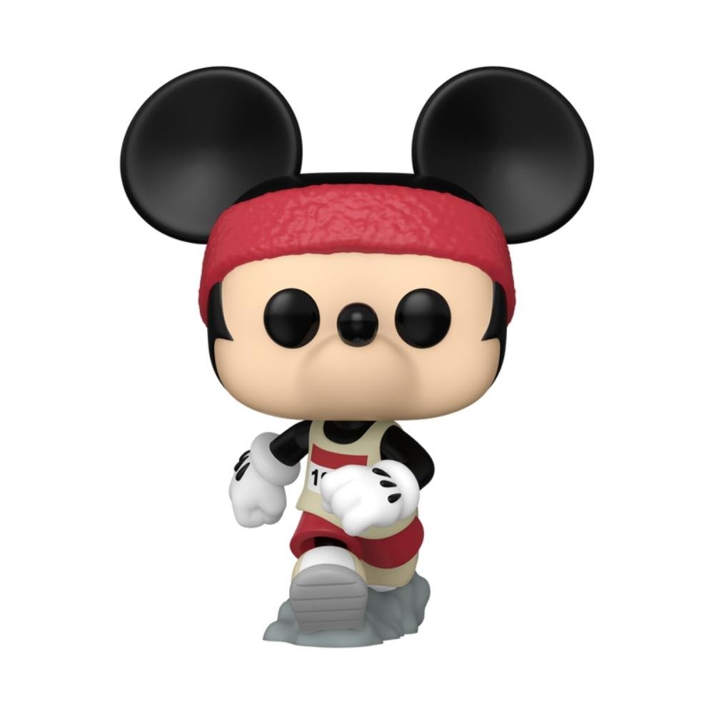 Boneco Funko Pop! Disney Vida Real - Mickey com Roupa de Corrida ÚNICO 3