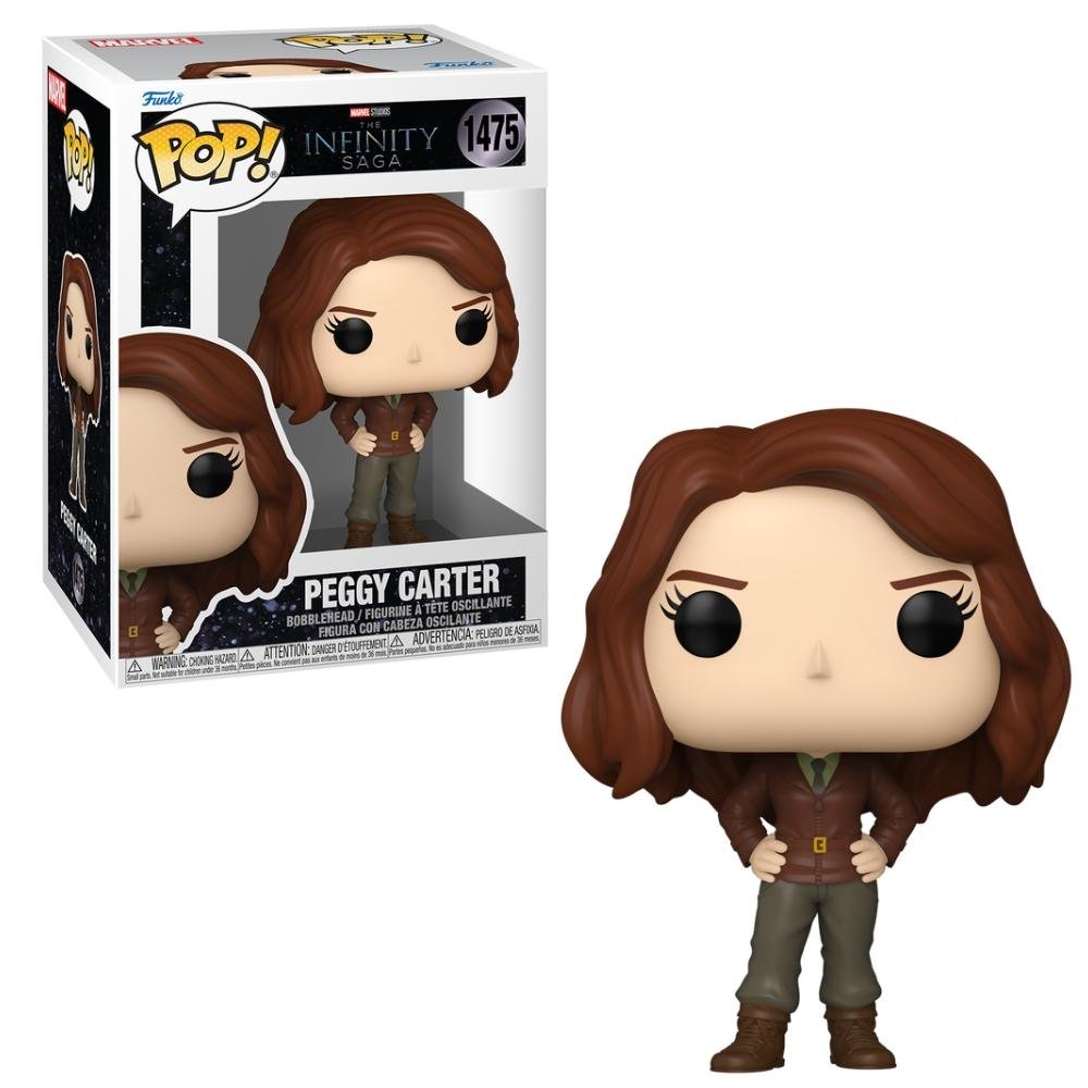 Boneco Funko Pop! Marvel Capitão América 1 - Agente Carter