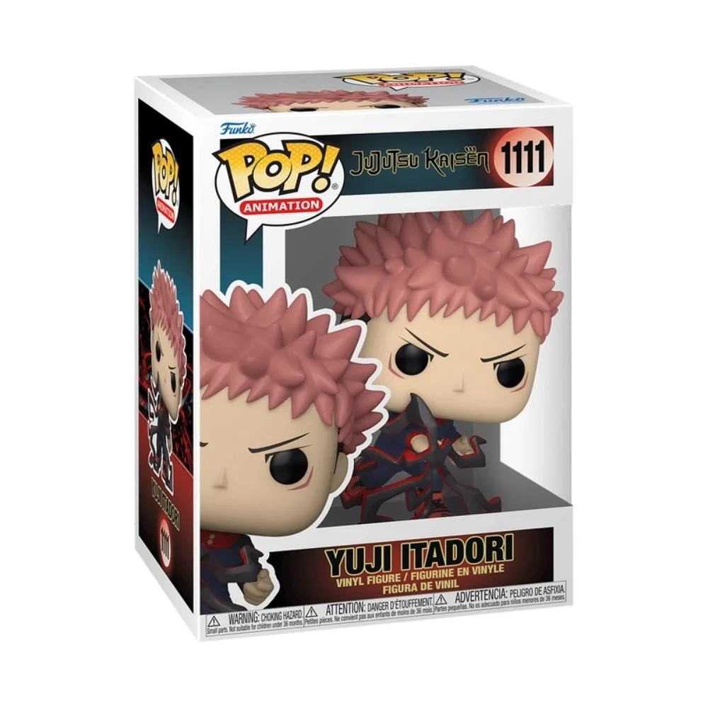 Boneco Funko POP! Jujutsu Kaisen - Yuji Itadori ÚNICO 3