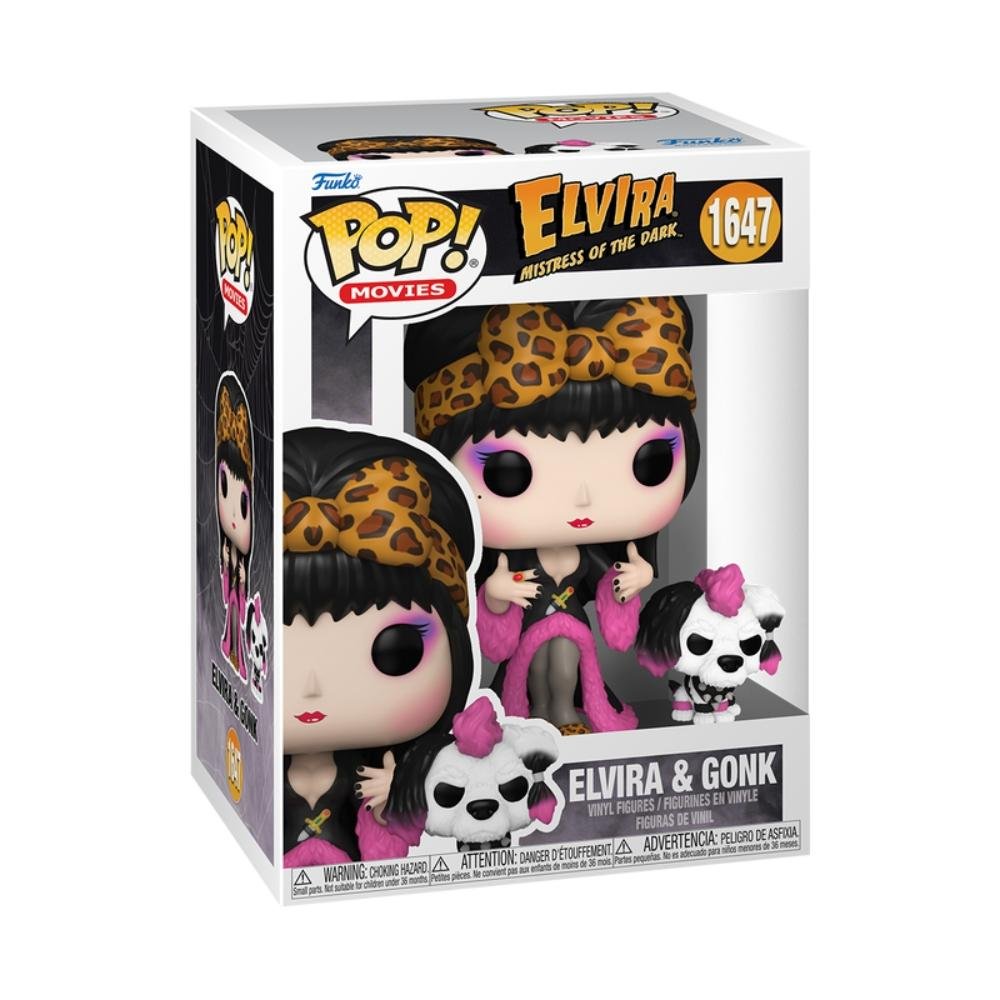 Boneco Funko Pop! & Buddy Elvira - Elvira e Gonk ÚNICO 2