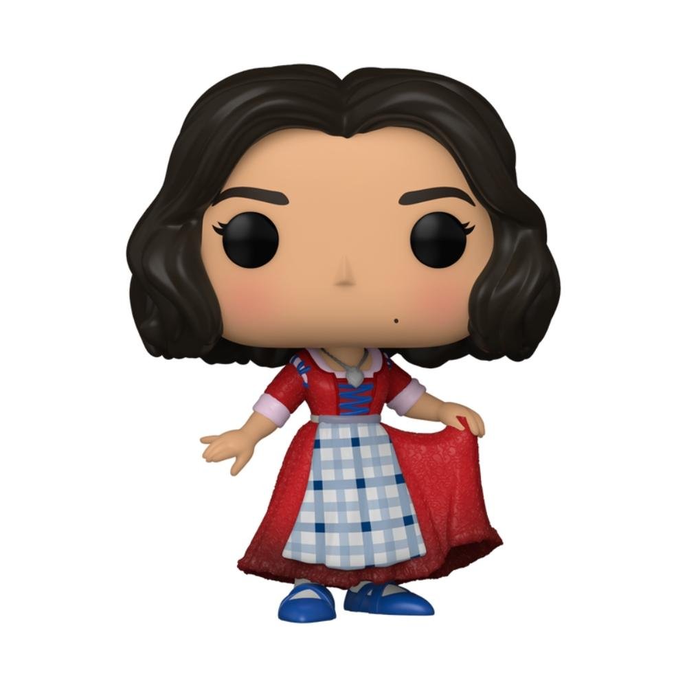Boneco Funko Pop Disney Branca de Neve Branca Vestido Xadrez ÚNICO 3