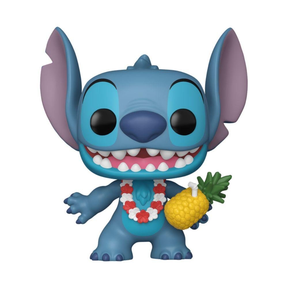 Boneco Funko Pop! Disney Lilo & Stitch - Luau Stitch ÚNICO 3