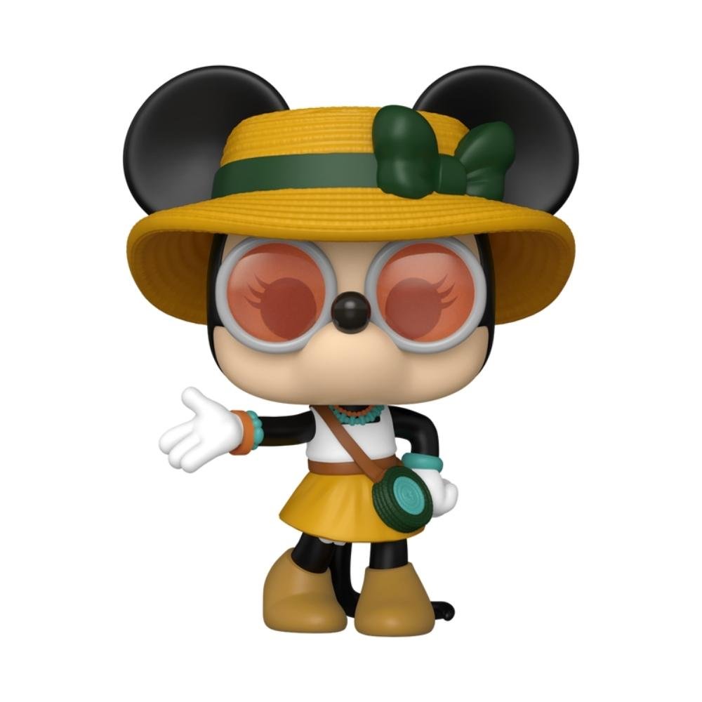 Boneco Funko Pop! Disney Vida Real - Minnie no Festival ÚNICO 3