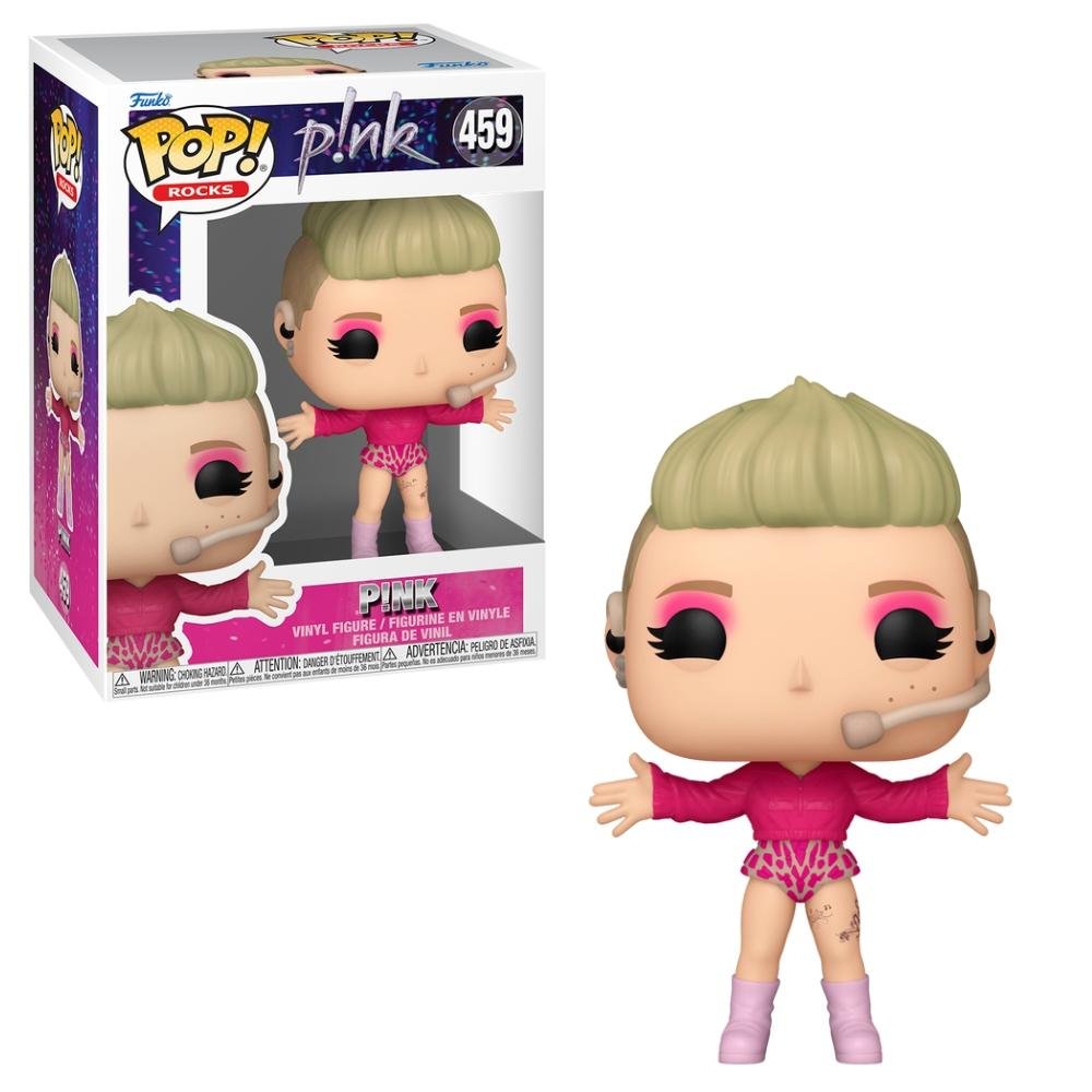 Boneco Funko Pop! Rocks P!nk - Trustfall ÚNICO 1
