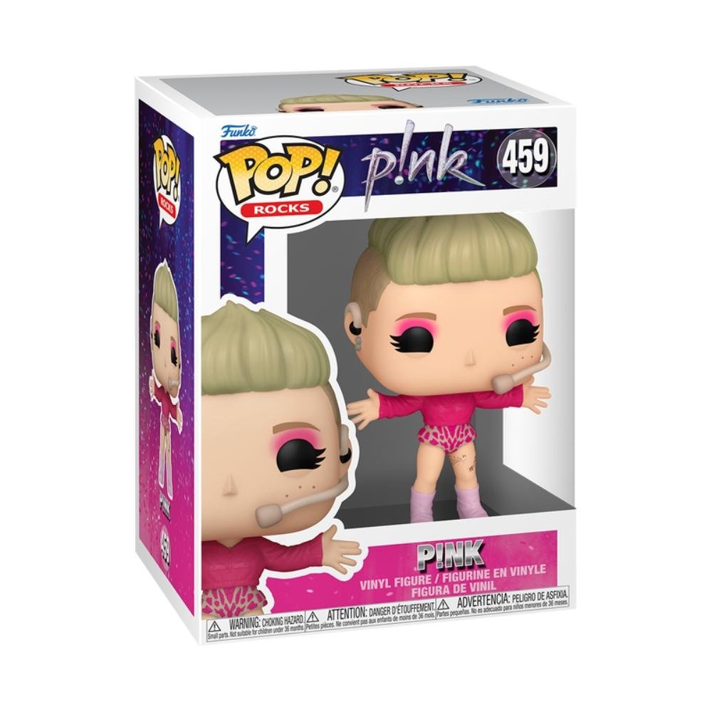 Boneco Funko Pop! Rocks P!nk - Trustfall ÚNICO 2