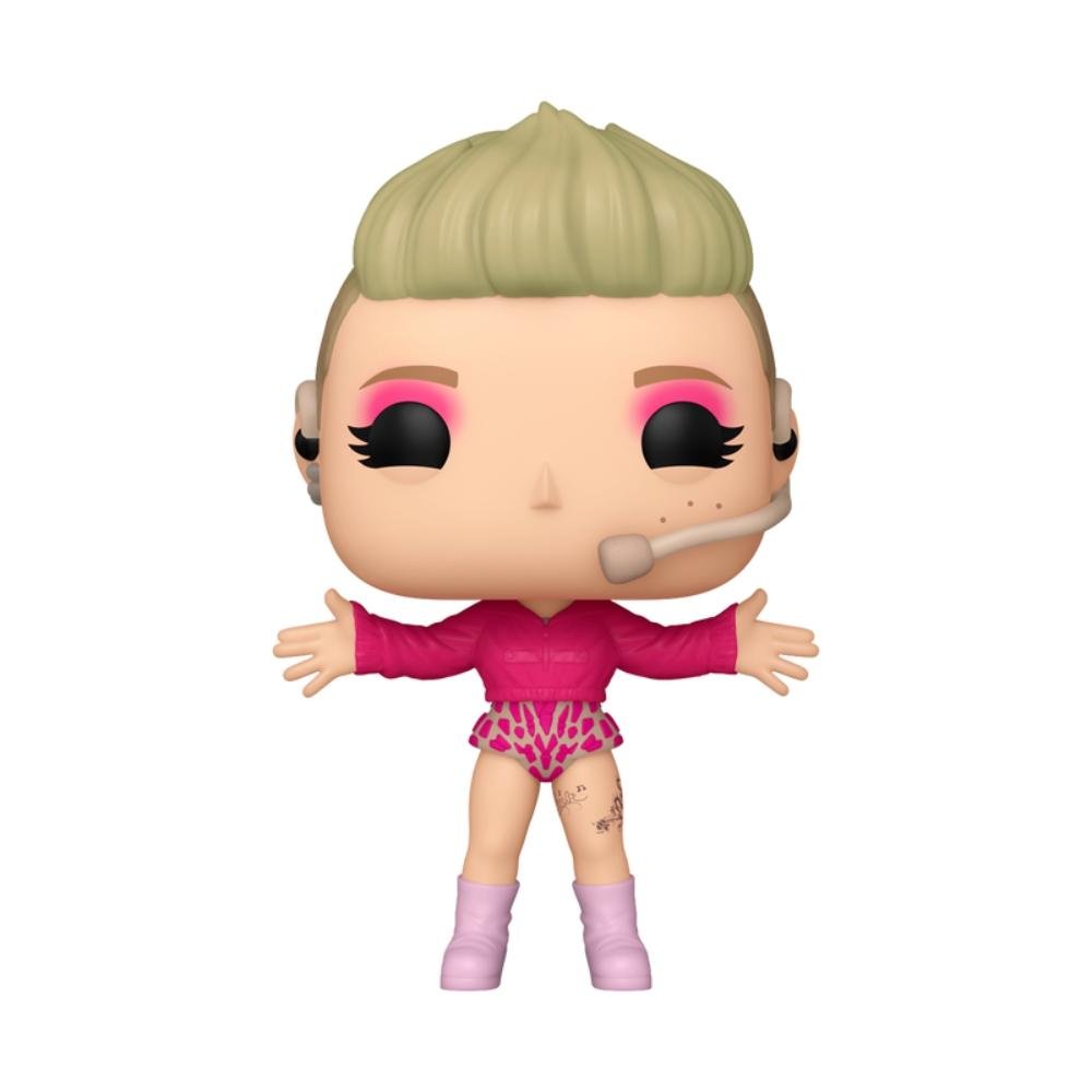 Boneco Funko Pop! Rocks P!nk - Trustfall ÚNICO 3