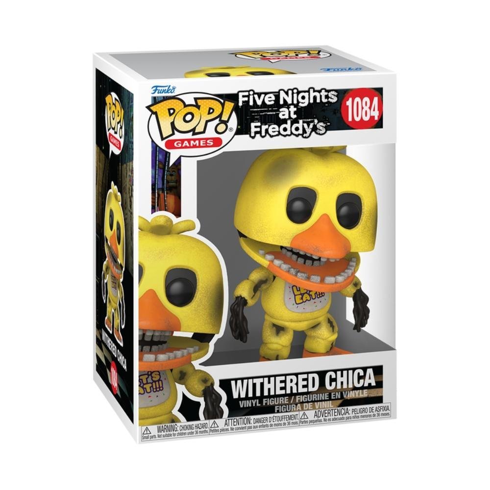 Boneco Funko Pop! Five Nights at Freddy's - Withered Chica ÚNICO 2
