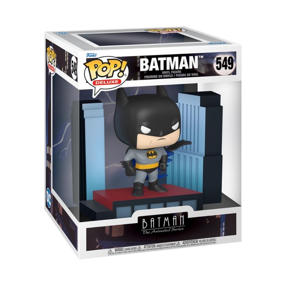 Boneco Funko Pop! Deluxe DC Comics Batman A Série Animada ÚNICO 2