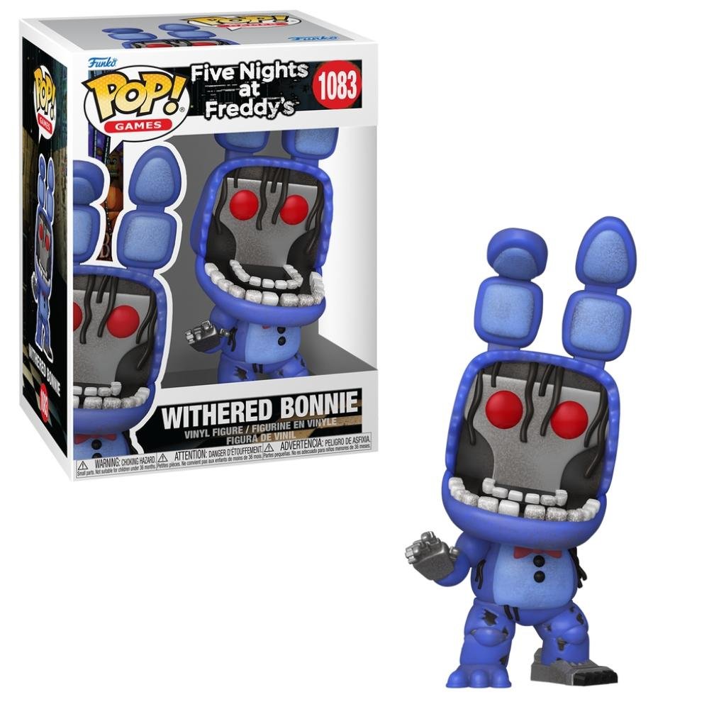 Boneco Funko Pop! Five Nights at Freddy's - Withered Bonnie ÚNICO 1