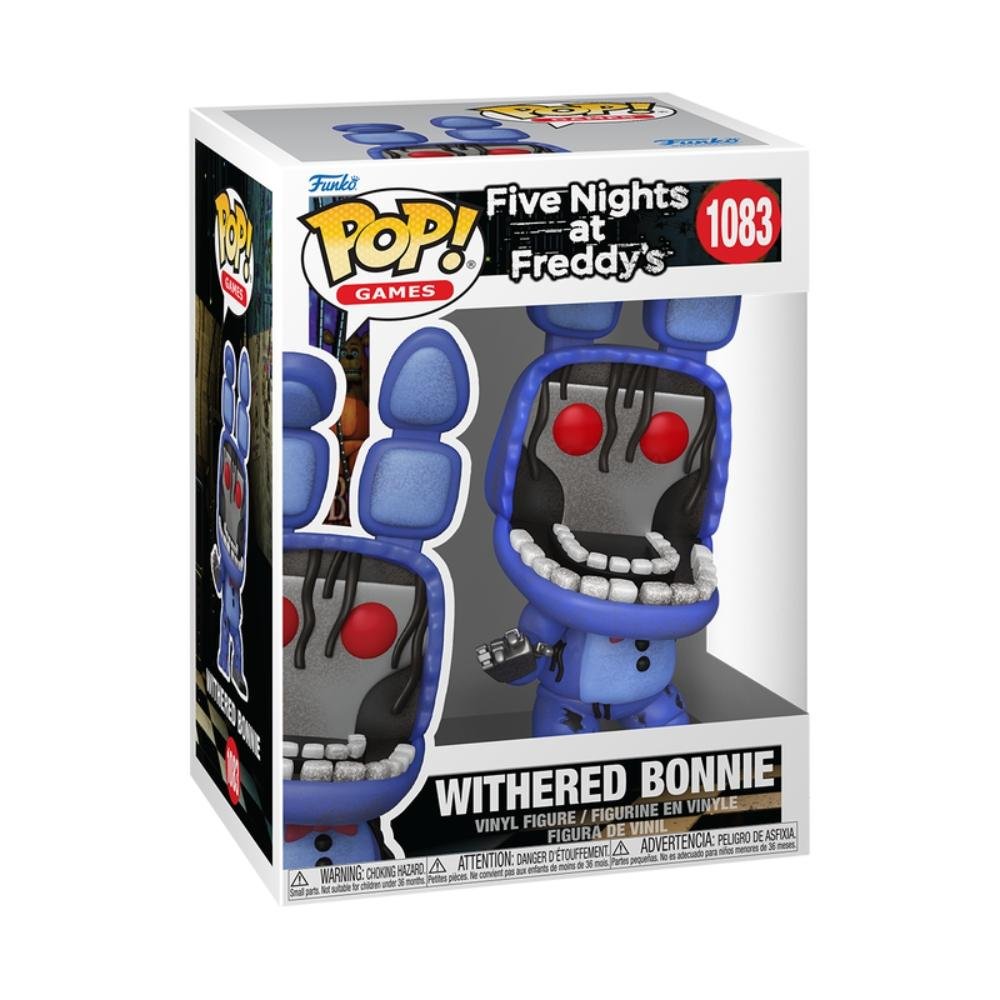 Boneco Funko Pop! Five Nights at Freddy's - Withered Bonnie ÚNICO 2