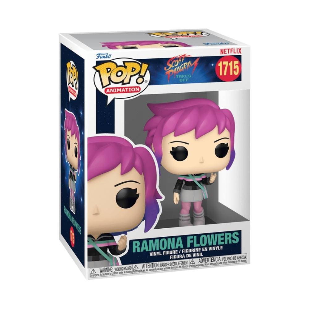 Boneco Funko Pop! Scott Pilgrim: A Série - Ramona Flowers ÚNICO 2