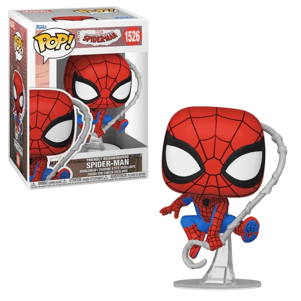Boneco Funko Pop! Marvel Homem-Aranha Amigão da Vizinhança