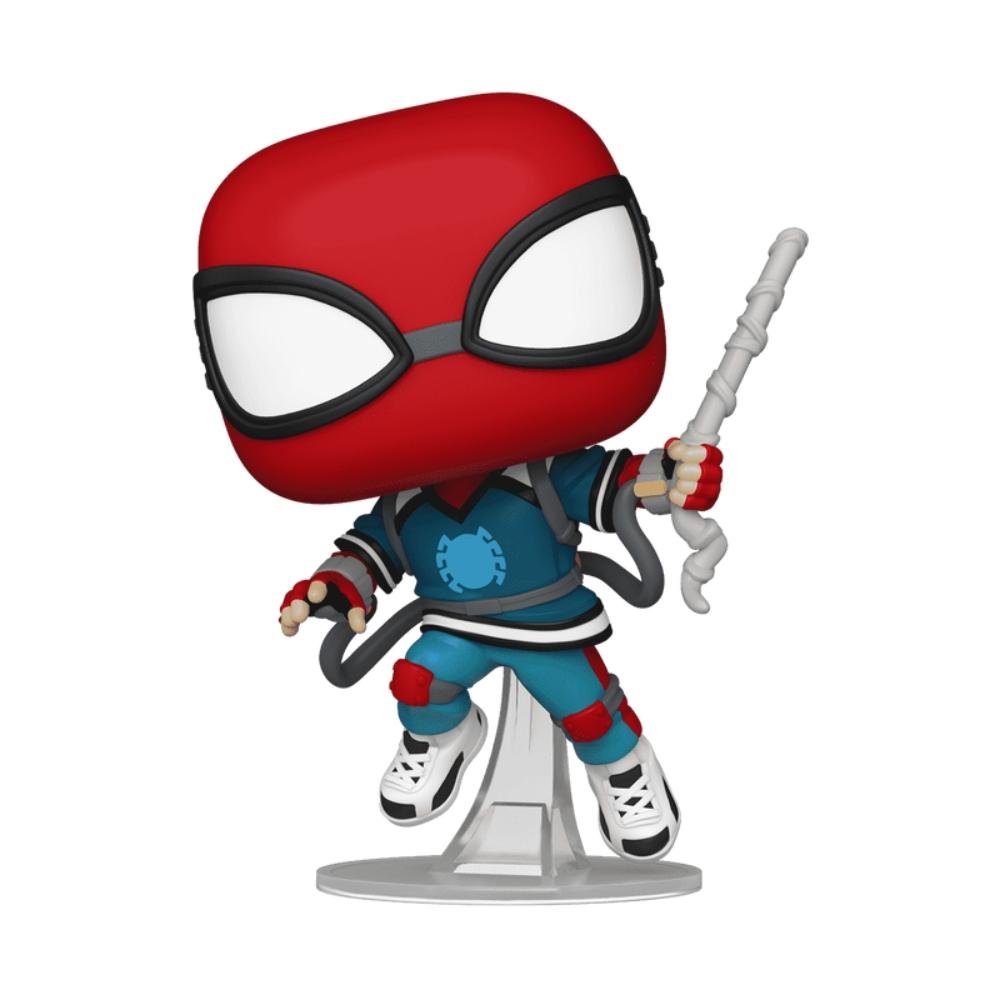 Boneco Funko Pop HomemAranha AmigãodaVizinhança TrajeCaseiro ÚNICO 3