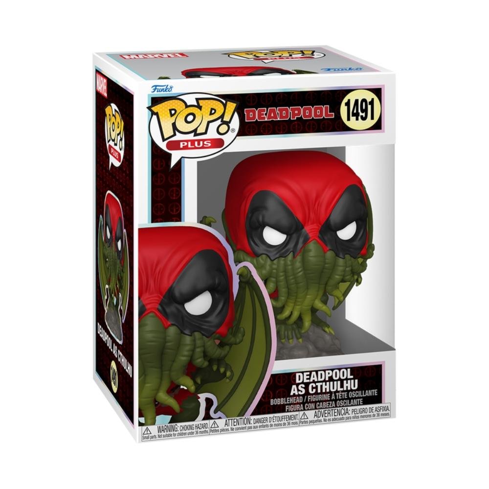 Boneco Funko Pop! Deadpool Literaruta Clássica - Cthulhu ÚNICO 2