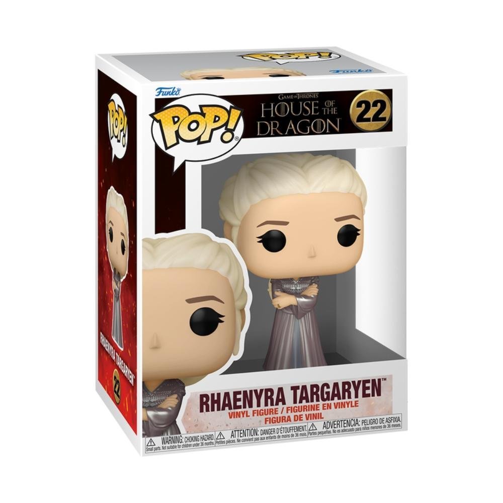 Boneco Funko Pop! A Casa do Dragão - Rhaenyra Targaryen ÚNICO 2