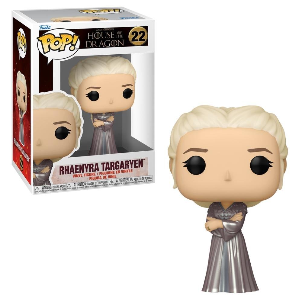 Boneco Funko Pop! A Casa do Dragão - Rhaenyra Targaryen ÚNICO 6