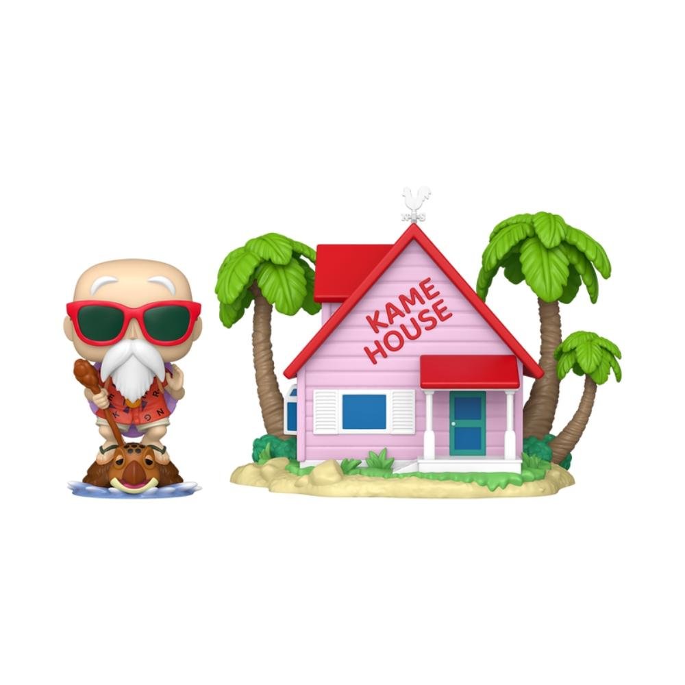 Boneco Funko Pop! Town Dragon Ball - Casa do Mestre Kame ÚNICO 3