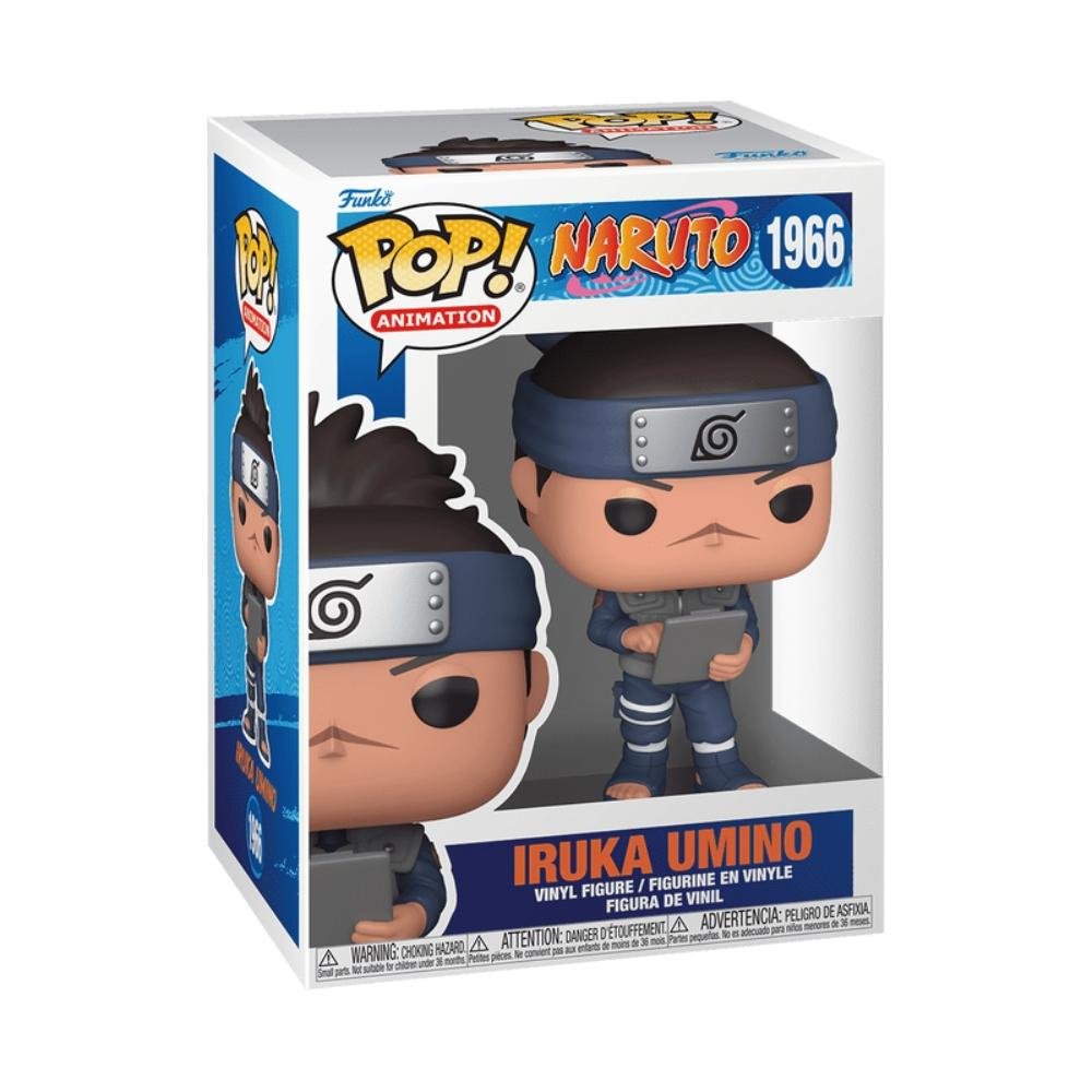Boneco Funko Pop! Naruto Clássico - Iruka Umino ÚNICO 2