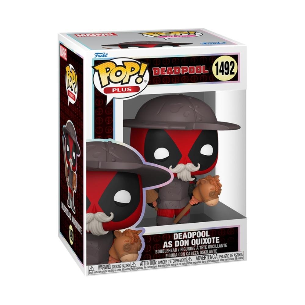 Boneco Funko Pop! Deadpool Literaruta Clássica - Don Quixote ÚNICO 2