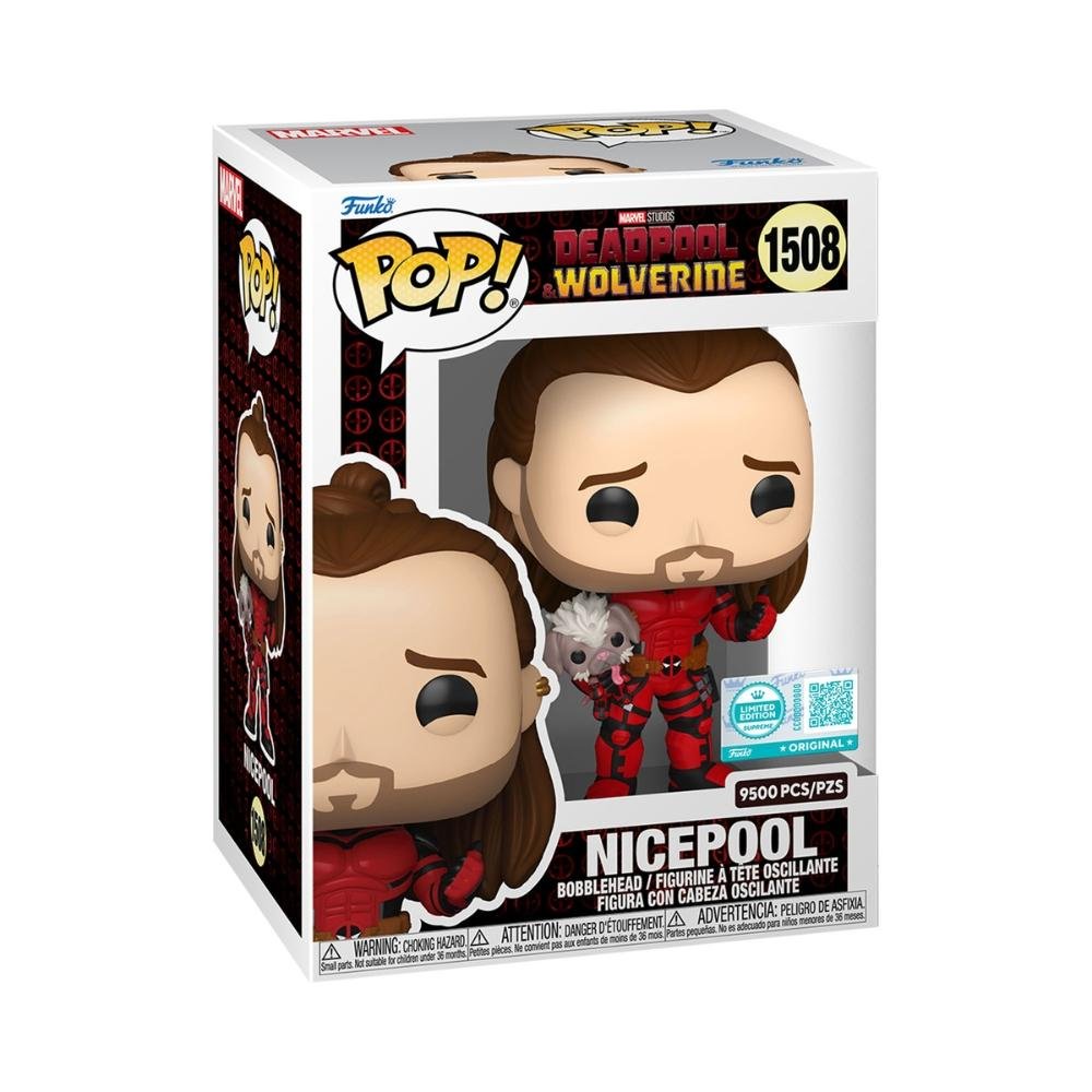 Boneco Funko Pop! Marvel Deadpool & Wolverine - Nicepool ÚNICO 2