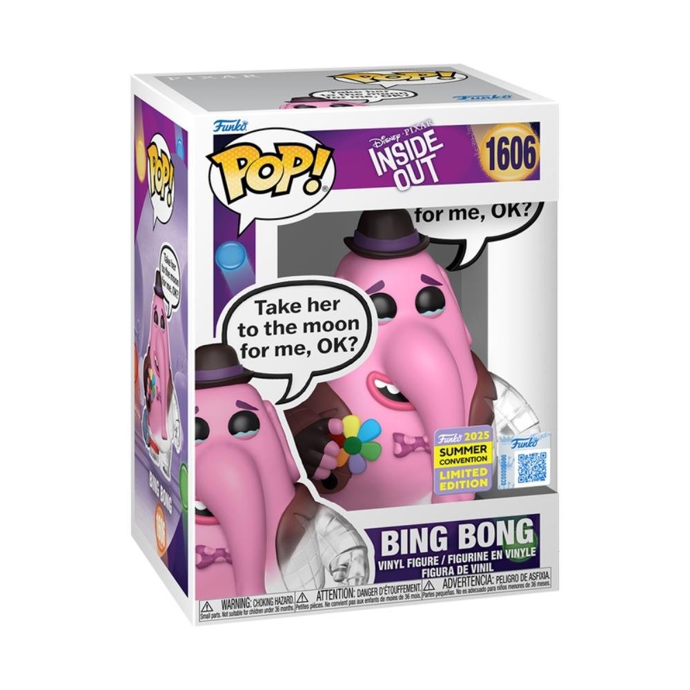 Boneco Funko Pop! SDCC25 Disney Divertida Mente - Bing Bong