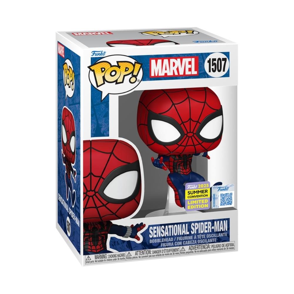 Boneco Funko Pop! SDCC25 - Homem-Aranha Sensacional