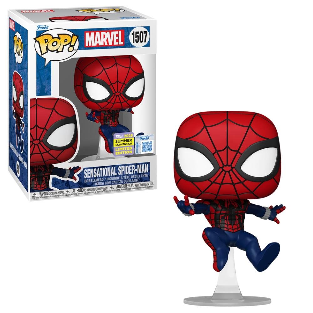 Boneco Funko Pop! SDCC25 - Homem-Aranha Sensacional ÚNICO 3