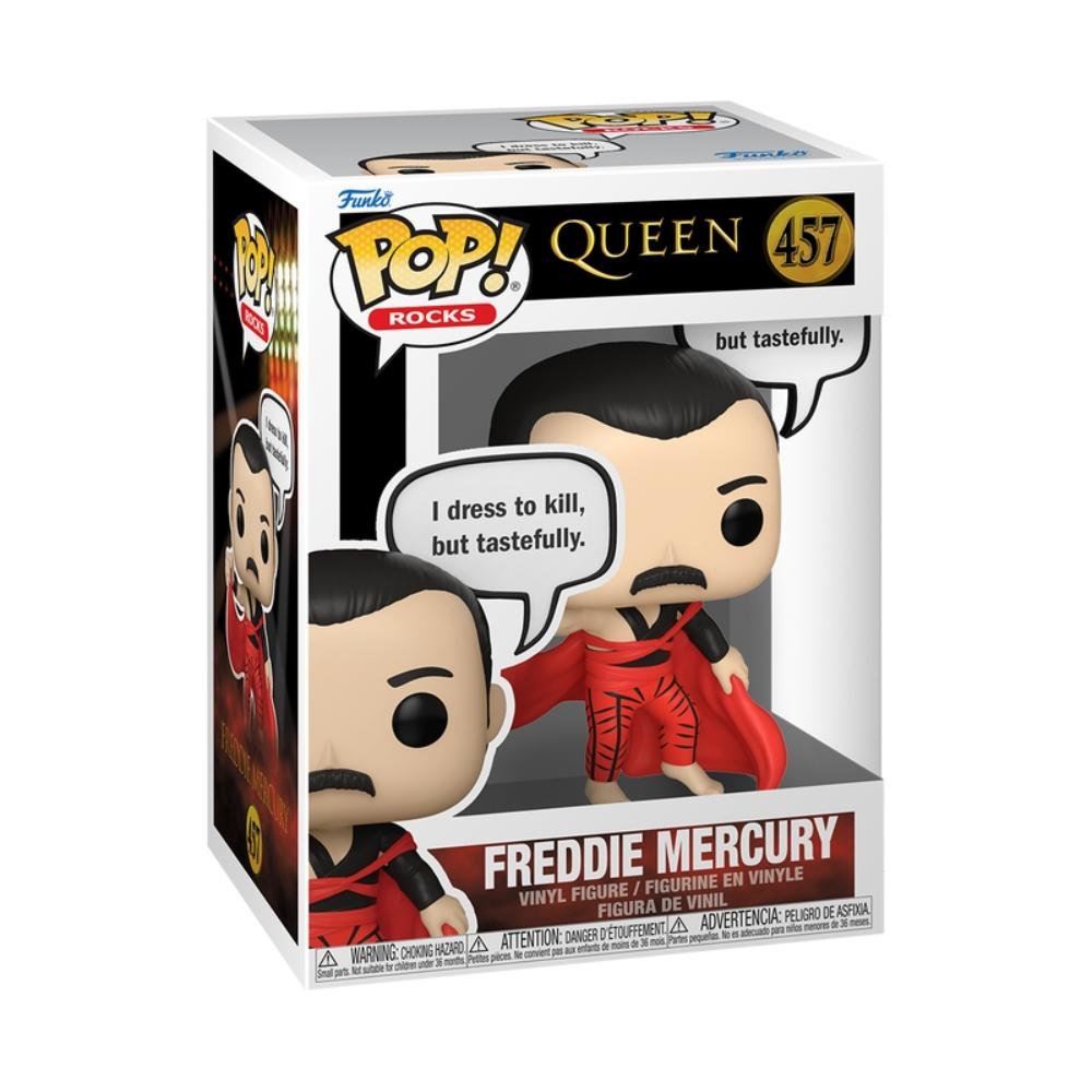 Boneco Funko Pop! Sayings - Freddie Mercury (I Dress to Kill) ÚNICO 2