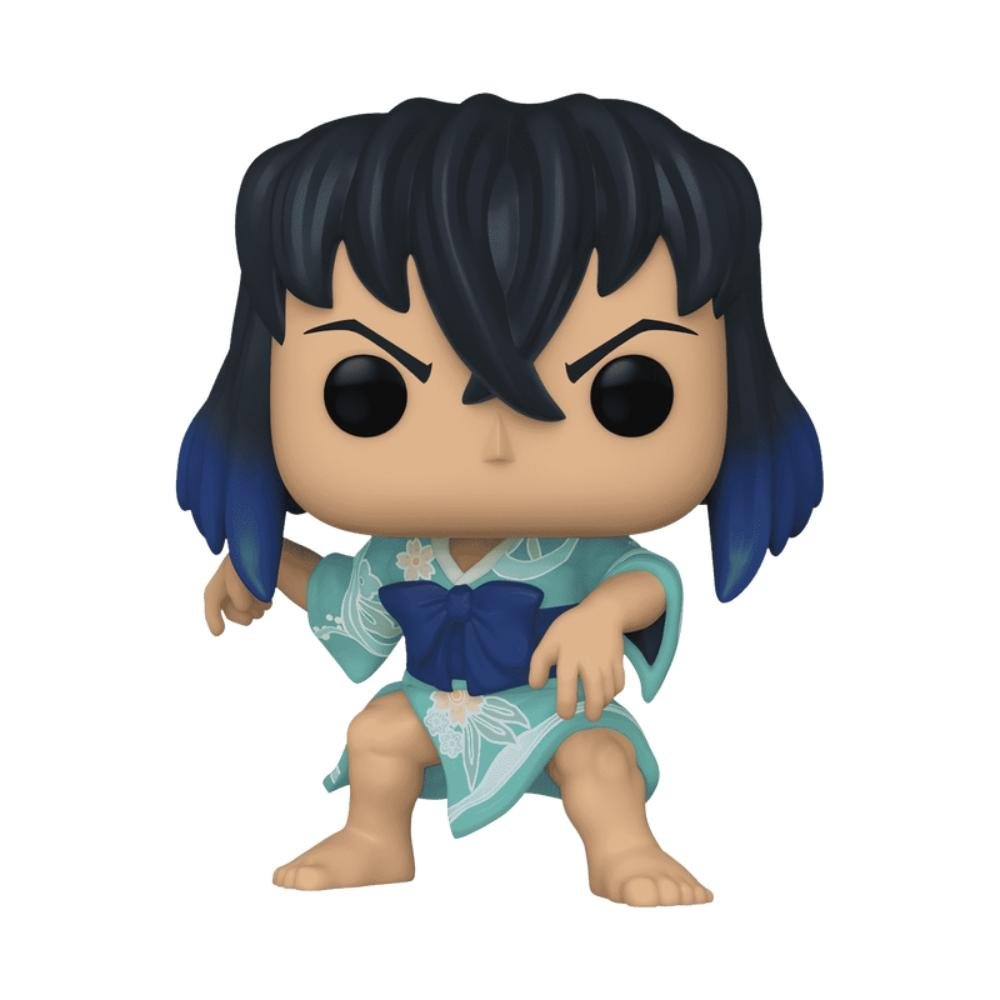 Boneco Funko Pop! Demon Slayer - Inosuke de Kimono ÚNICO 3