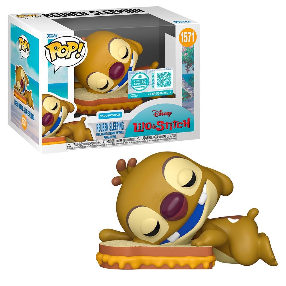 Boneco Funko Pop! Disney Lilo & Stitch - Reuben Dormindo