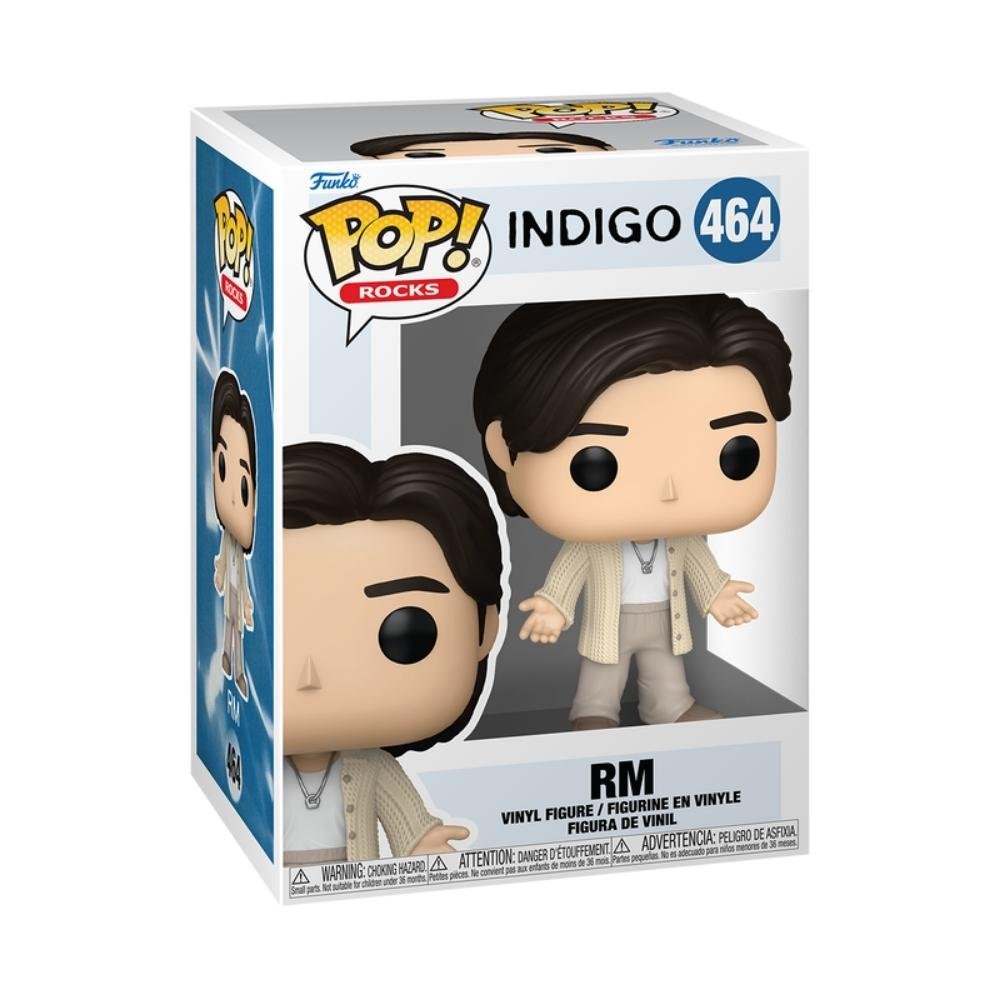 Boneco Funko Pop! Rocks BTS Solo - RM (Wildflower) ÚNICO 2