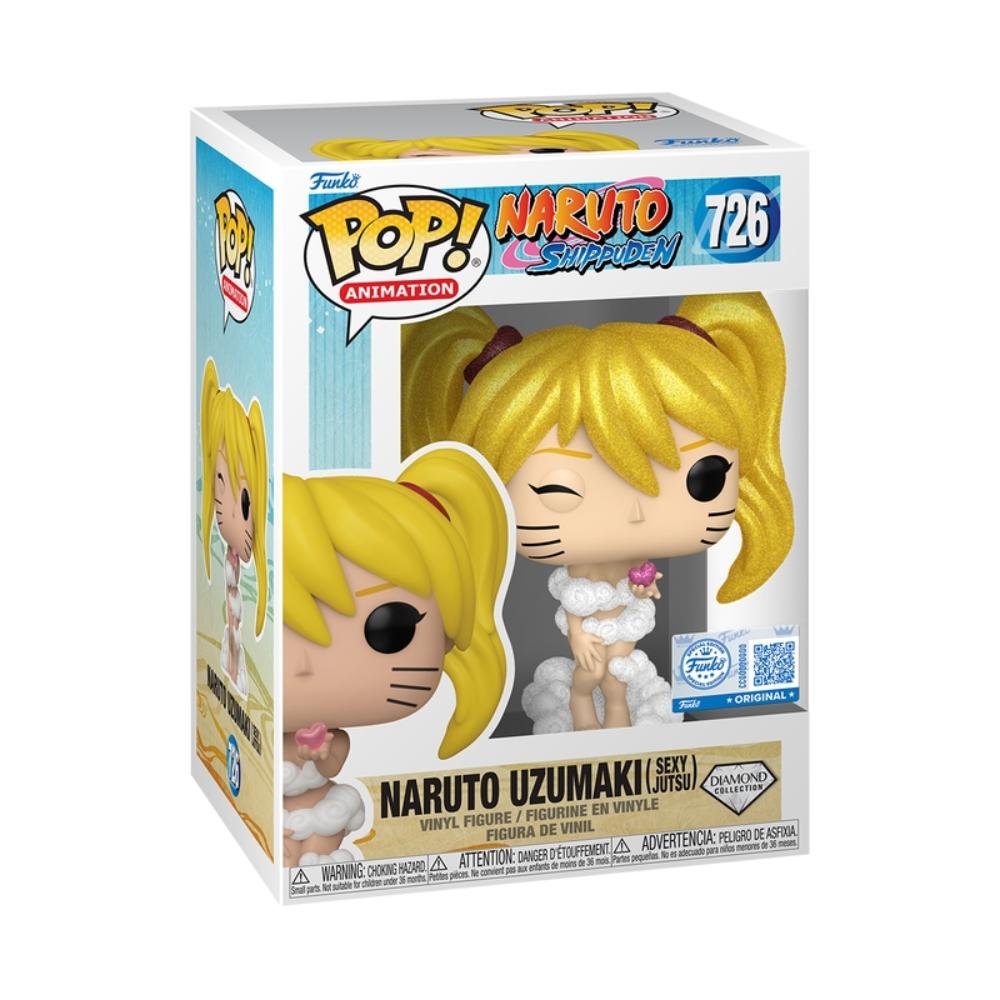 Boneco Funko Pop! Naruto Clássico Jutsu Sexy (Glitter) ÚNICO 2