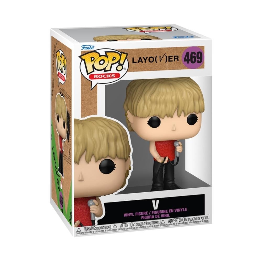 Boneco Funko Pop! Rocks BTS - V (Love Me Again) ÚNICO 2
